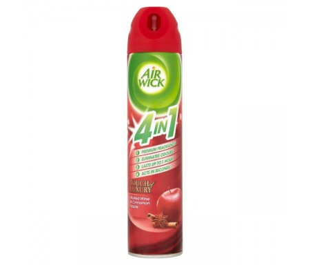 AIR WICK MULLED WINE & CINNAMON APPLE 240ML