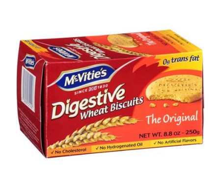 MCVITIE'S DIGESTIVE WHEAT BISCUITS 400G