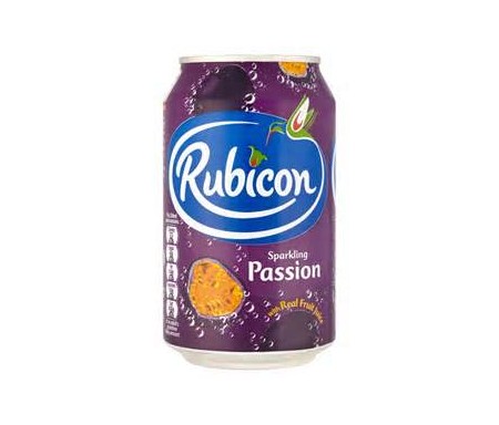 RUBICON PASSION SPARKLING JUICE DRINK 330ML