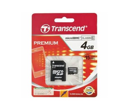 TRANSCEND MICROSD 4GB