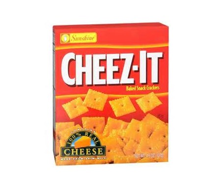 CHEEZ-IT BAKED SNACK CRACKERS 388G