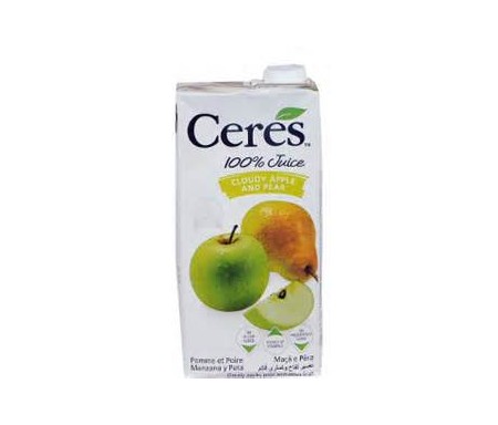 CERES CLOUDY APPLE & PEAR JUICE