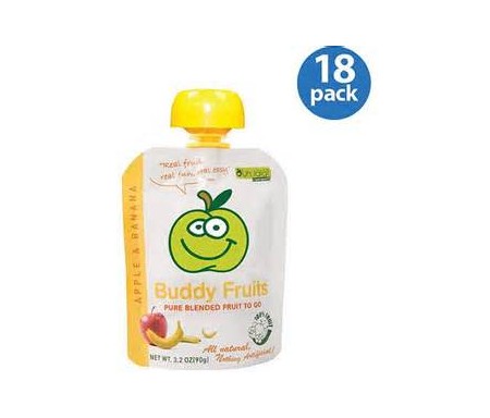 BUDDY FRUITS APPLE & BANANA 90G