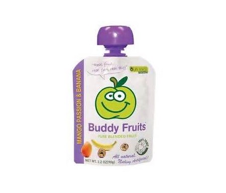 Buddy Fruits Pure Blended Fruit To Go Apple, Mango, Banana and