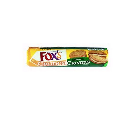 FOXS GINGER CRUNCH CREAMS 168G