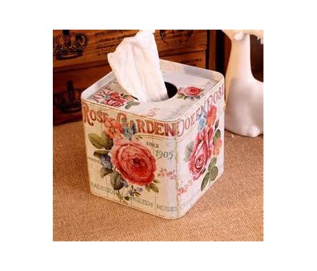 ROSE BELLE FACIAL TISSUE BOX