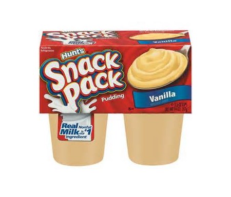 SNACK PACK VANILLA