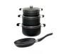 KINELCO ALIMINIUM STOCK POT SET X3