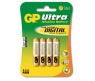 GP ULTRA AAA BATTERY X4