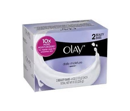 OLAY DAILY MOISTURE SOAP X 2