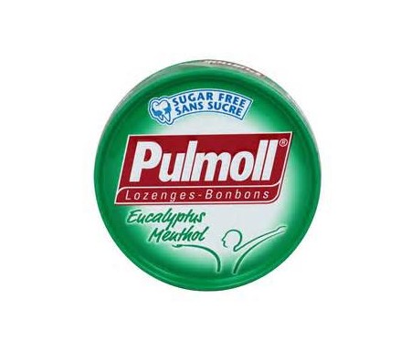 PULMOLL LOZENGES EUCALYPTUS MENTHOL 45G