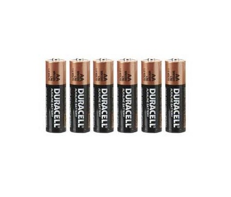 DURACELL ALKALINE BATTERY AA X6