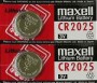 MAXWELL CR2025 LITHIUM BATTERY