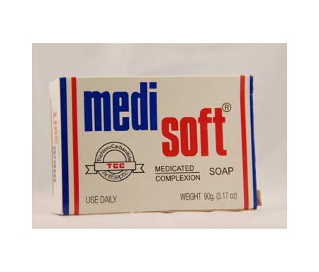 PKT MEDI SOFT SAVON MEDICATED SOAP 70G X 12