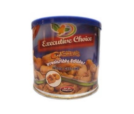 EXECUTIVE CHOICE CASHEWS SALTED 200G