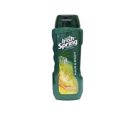 IRISH SPRING BODY WASH HAIR & BODY 443ML