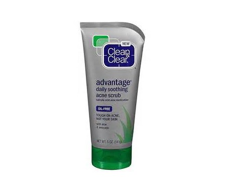 CLEAN & CLEAR ADVANTAGE DAILY SOOTHING ACNE SCRUB