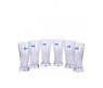 OCEAN IVORY 6PCS GLASS CUPS