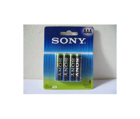 SONY ALKALINE BATTERY AAA X4