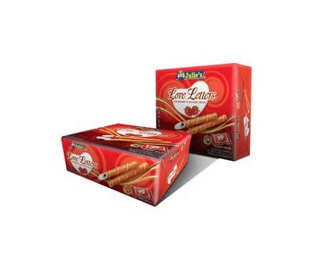 JULIES LOVE LETTERS SRAWBERRY CREAM 400G