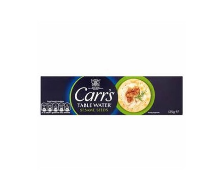 CARR'S TABLE WATER SESAME SEEDS 125G