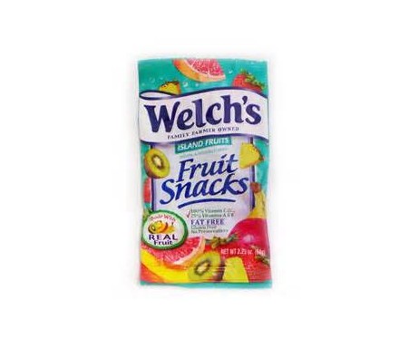 WELCH'S FRUIT ISLAND FRUIT SNACKS 64G